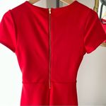 EXPRESS  Cut Out Mini Cocktail Dress -‎ Red Photo 4