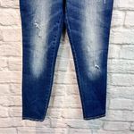 ZARA NWT Trafaluc Denim Womens US 4 Distressed Blue Wash Slouchy Skinny Jeans Photo 2