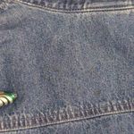 Disney Womens Shirt Dress Blue Denim Long Sleeve Embroidered Winnie The Pooh M Photo 9