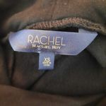 Rachel Rachel Roy Cold Shoulder Hoodie Sweatshirt Sweater Women's Size XS Black Photo 4