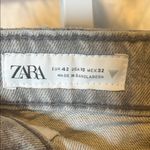 ZARA  Light Gray Denim Shorts A0362 Photo 1