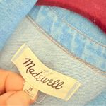 Madewell  Denim Romper Coverall Medium Wash Belted Zipper size Medium Photo 4