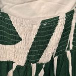 NWT Label Of Love Linen Blend La Palma Smocked Maxi Dress Green Size XL Photo 5