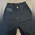 Cache Vintage straight leg black jeans Photo 1