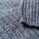 Forever 21 Blue Wrap Crossover Knit Jumper Sweater Photo 5