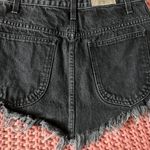 CARMAR Black Beatrice Zip Front Skirt with Reflective Side Zipper size 26 Photo 5