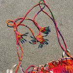 Farm Rio  Coral Summer Sun Mini Dress size M NEW Photo 5