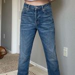 SLVRLAKE LouLou Raw Hem Jeans Size 28 Photo 7