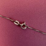 Stirling Silver "Esther" Name Necklace 8in Drop Photo 2