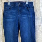 Cello  Size 7 Straight Skinny Leg Dark Blue Denim Wash Jeans with 5 Pocke… Photo 2