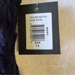 ModCloth Marina Navy Blue Strapless Sheath Party Dress Wedding Cocktail Formal Size 14 Photo 12