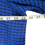 Misook Cardigan Sweater Womens 2X Royal Blue Knit Textured Chain Trim Old Money Photo 9