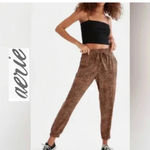 Aerie 🆕 NWOT  Elastic-Waist Leopard Lounge Pants S 🆕 Photo 1