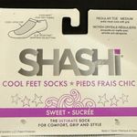 SHASHI Sweet Open Style Clean & Cool Denim Barre Pilates Yoga Full Grip Socks M Blue Size M Photo 5