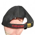 NRA vintage cloth adjustable hat Black Photo 3