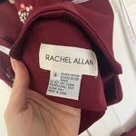 NWOT Burgundy Rachel Allan “Long Prom” Two Piece Dress Size 4 Red Photo 8