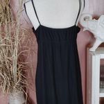 Chanteuse Size Large L Black Red Lingerie Bow Slip Nightie Cute Sexy Chic Goth Photo 1