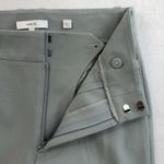 Vince  Sz 4 High Waist Cigarette Pants Slim Stretch Sage Gray Dress Work Women's Photo 8