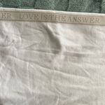 Spiritual Gangster off-white sweatpants medium LOVE is the ANSWERin Sides NWOT Photo 4