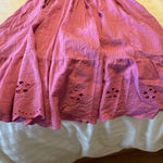 Urban Outfitters Eyelet Pink Dress Photo 2