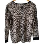 Gerard Darel Gerard Darrel Paris 100% Merino Wool V-Neck Leopard Print Sweater Photo 8