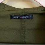 Brandy Melville  Green Eddie Jacket Photo 8