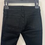 The Kooples skin soft denim coated black skinny jeans size 25 Photo 4