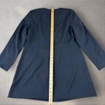 Abercrombie & Fitch ABERCOMBIE & FITCH WOMEN'S BLACK LONG SLEEVE TAILORED MINI DRESS SZ LP Photo 5