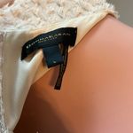 Donna Karan  FEATHERY TEXTURED BROWN TAN BLOUSE LARGE TANK LIGHTWEIGHT #119 Photo 5