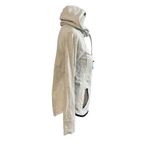 Athleta  Women's Gray Cowl Neck Athletic Wear Pullover Drawstring Hoodie sz M Photo 3