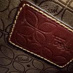 Fossil Vintage 2000s  Dark Brown Leather Brief Case Shoulder Bag Purse Photo 2