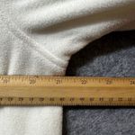 Natural Reflections Ivory Cream Fleece Jacket Sweater Full Zip Up Womens Large Photo 2