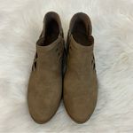 Marco Republic Oslo Tan Vegan Leather Perforated Booties 8 Photo 3