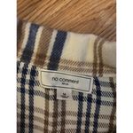 No Comment  Plaid Flannel Shirt Size Medium Photo 1
