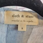 Cloth & Stone  SKYWASH BUTTON DOWN SHIRT LINEN BLEND S Photo 12