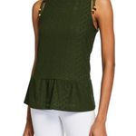 Michael Kors Eyelet Peplum Sz M NWT Photo 1