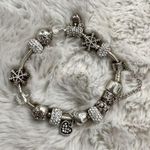 Chamilia Pandora style sterling silver charm bracelet Photo 0