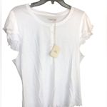 Edge Faherty Raina Lettuce  Pima Cotton Top Photo 5