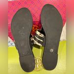 Tory Burch  Leigh Snakeskin print Sandals, size 7.5, Like New!! Photo 7