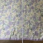 Rubi Purple Floral Satin Square Scarf ~ 100% Polyester~ Coquette Girl Photo 8