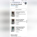 Lululemon NWT 21" Swift Speed High Rise Crop Leggings 14 Photo 5