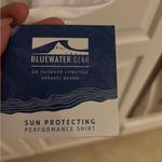 Bluewater gear long‎ sleeve fishing shirt size medium. White Photo 3