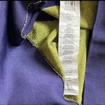 Fabletics x Demi Lovato Leggings Women Small Seamless Printed Purple Chartreuse Photo 6