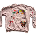 Mayfair Group x I Scream Colour Sweatshirt Somebody Loves You Pink XXL Pullover Size 2X Photo 0