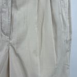 Liz Claiborne Liz Golf neutral plaid gingham rayon pleated shorts 10 activewear outdoor sport Photo 6