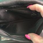 Brighton Vintage  Fold Over Purse in Brown Alligator and Black Leather Photo 5