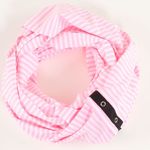 Lululemon Vinyasa Scarf *Luon Light
Classic Stripe White Pink Shell Photo 3