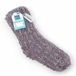 Muk Luks Lavender Cabin Socks Shea Butter Infused No Slip S/M 6 Photo 0