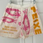 Farm Rio Sea World Printed Cotton Boxer Shorts, Size M Photo 5