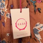 Raga  Floral Sleeveless Bohemian Maxi Dress in Tassels V Neck Cottagecore Small Photo 2